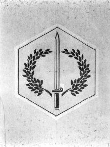 Embleem van Batavia, tevens van 7 december Divisie, Bestanddeelnr 8542