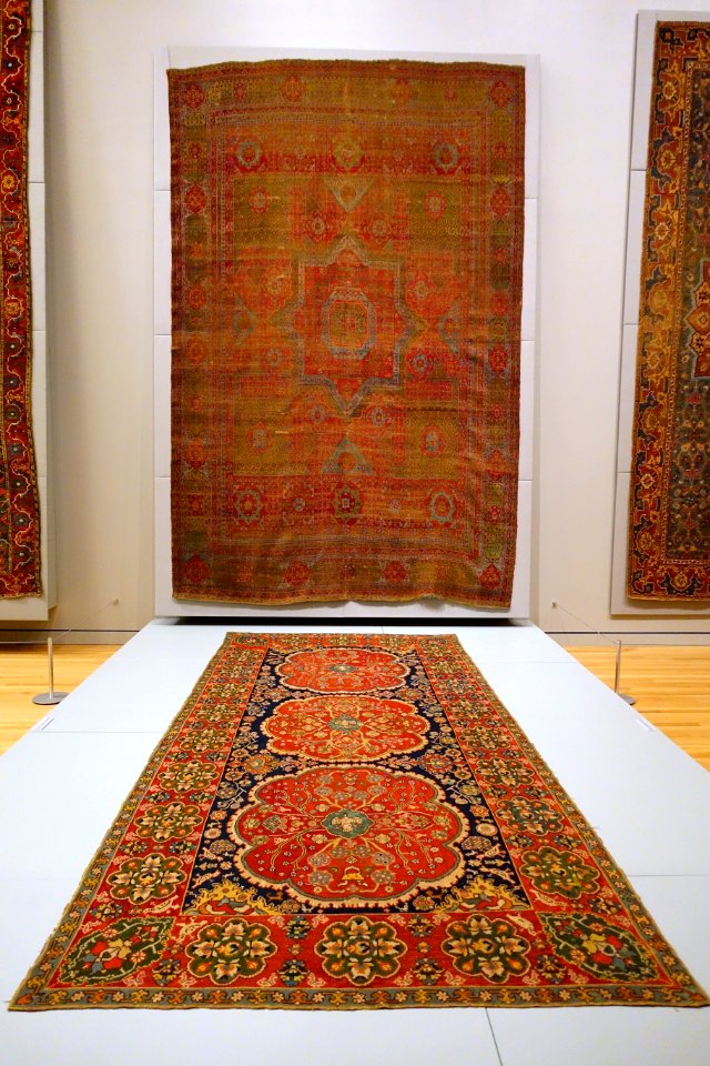 Embroidered cover or hanging, Portugal, Arraiolo, 17th century AD, linen, wool - Textile Museum, George Washington University - DSC09572