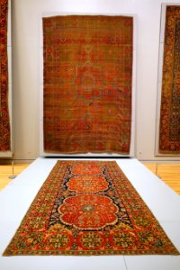 Embroidered cover or hanging, Portugal, Arraiolo, 17th century AD, linen, wool - Textile Museum, George Washington University - DSC09572