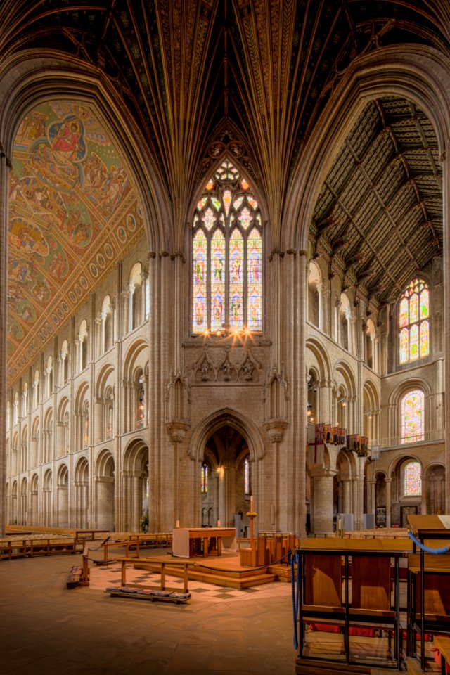 Ely Cathedral Nave And North Transept