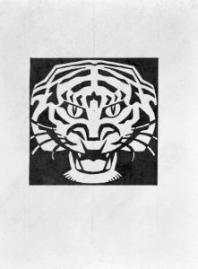 Embleem Tijgerbrigade (T-Brigade), Bestanddeelnr 8547