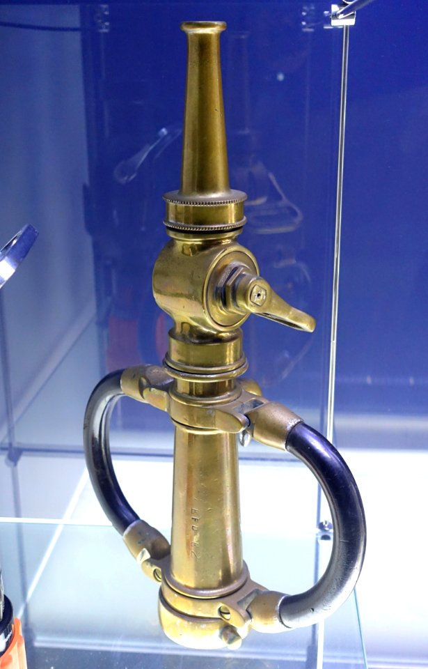 Elkhart Chief Fire Nozzle, 2009 - Museum of Science and Industry (Chicago) - DSC06482