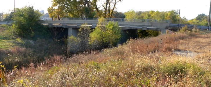Elkhorn, Nebraska Main Street bridge from NE 1