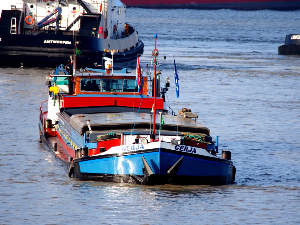 Elma (ship, 2007) ENI 02328449 Antwerpse haven