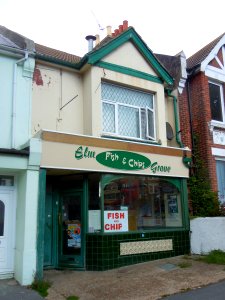 Elm Grove Fish and Chips, 191 Elm Grove, Brighton (August 2014)