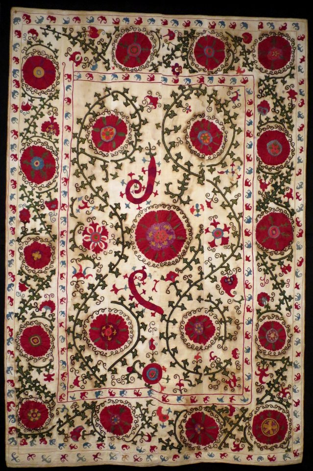 Embroidery from Bukhara Doris Duke Foundation for Islamic Art 85.81