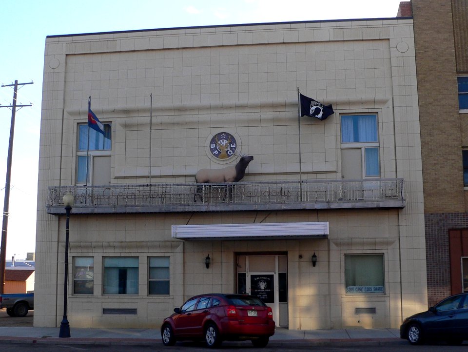 Elks Lodge (La Junta, CO) from W 1