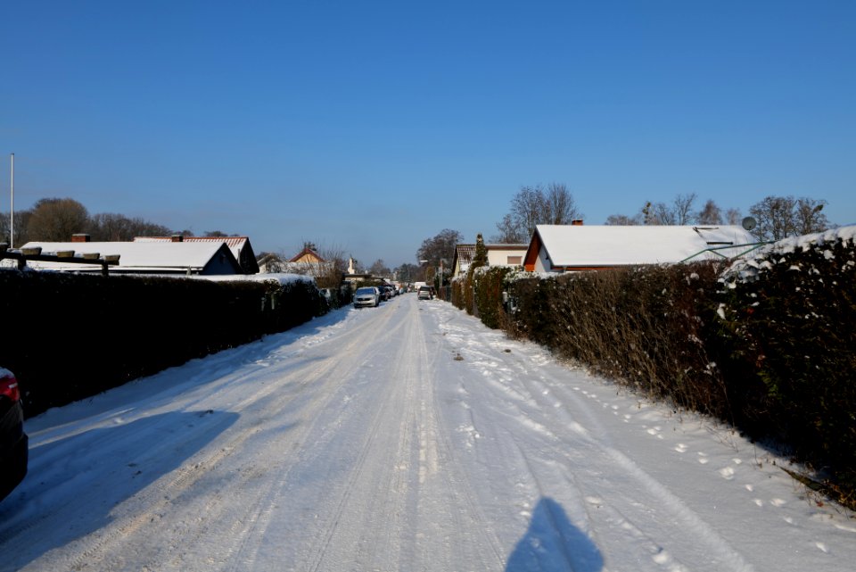 Elkartweg Berlin-Hakenfelde with snow 2020-02-10 01