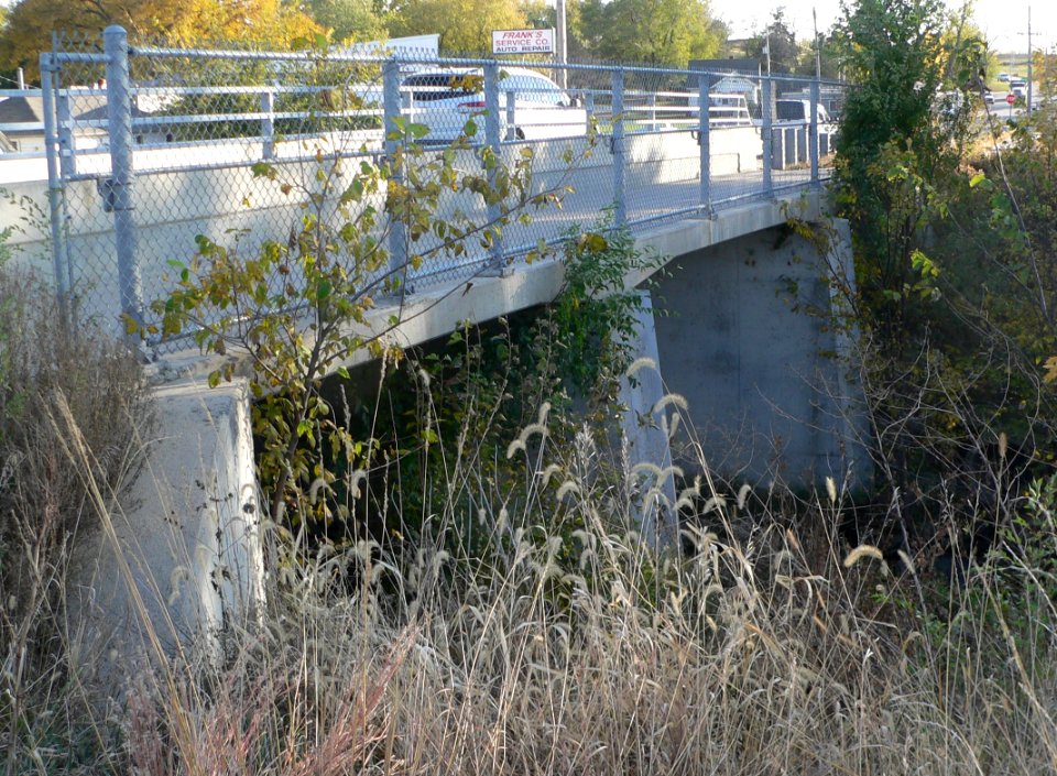 Elkhorn, Nebraska Main Street bridge from NW 1