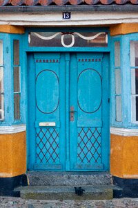 Viking denmark old door