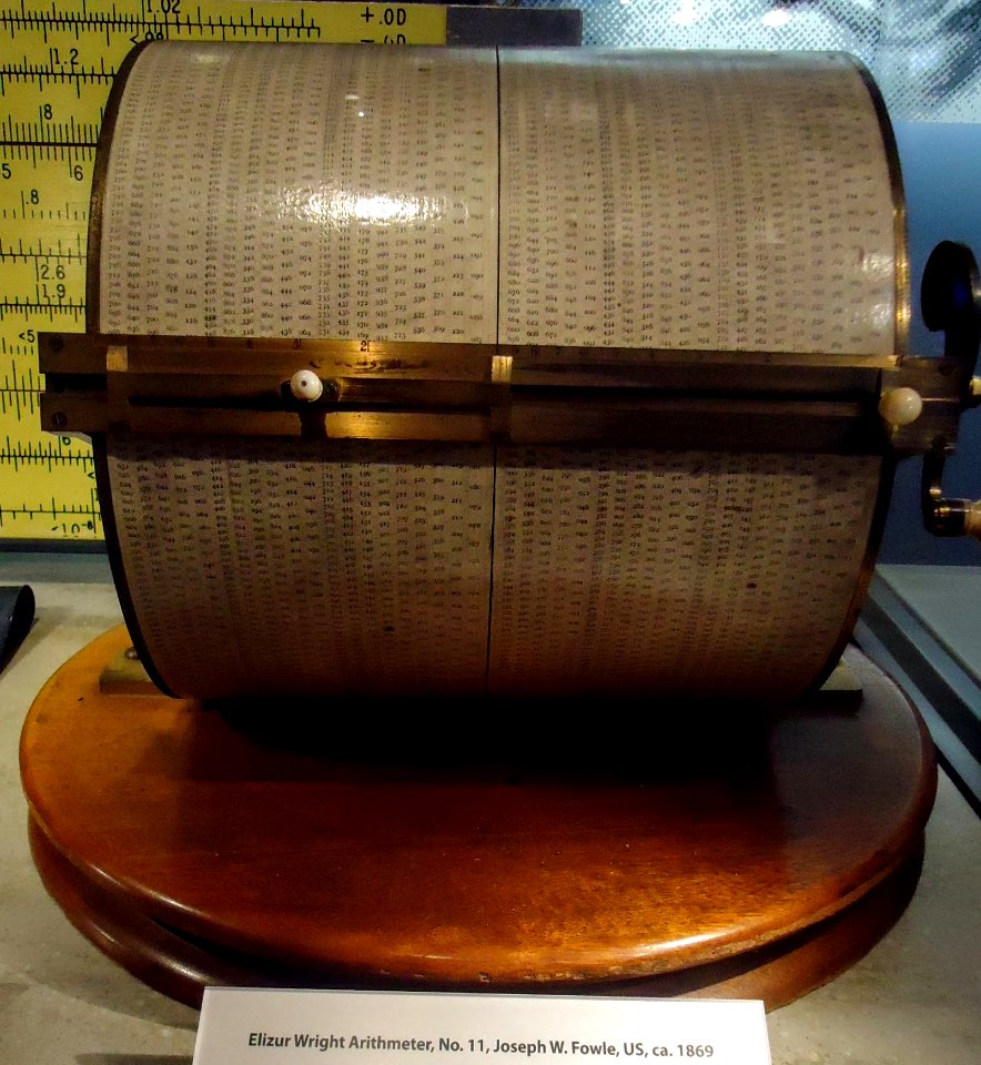Elizur Wright Arithmeter, No. 11, at the Computer History Museum