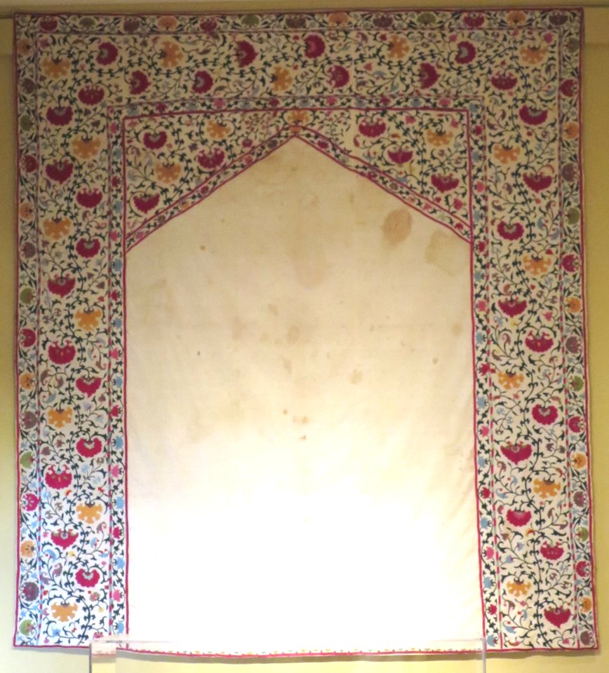 Embroidered hanging or cover, central Asia, late 19th century, Doris Duke Foundation