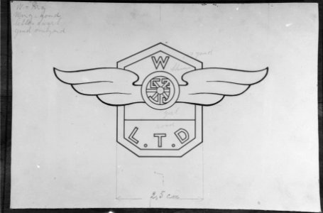 Embleem Leger Technische Dienst, Bestanddeelnr 1623-2-1