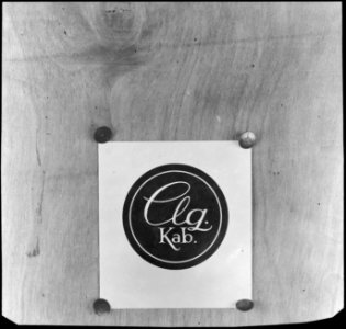 Embleem Commandant Leger Kabinet, Bestanddeelnr 8592
