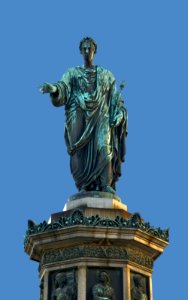 Emperor Francis II (I) statue Hofburg photo