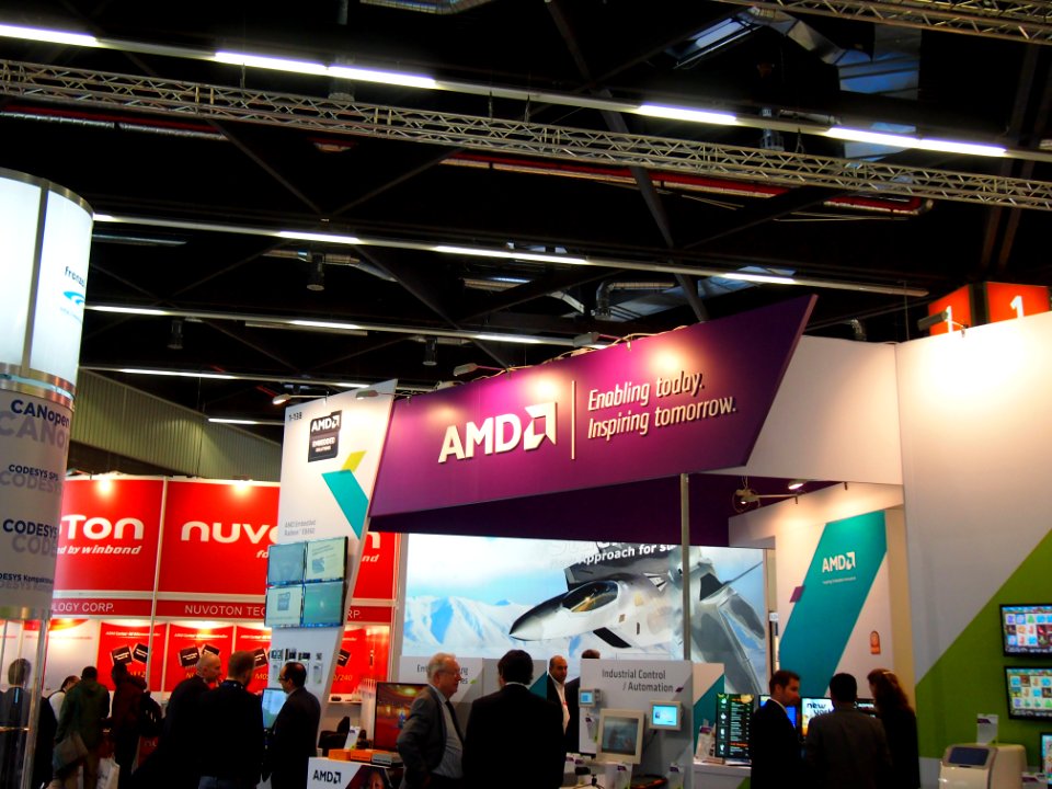Embedded World 2014 AMD Booth