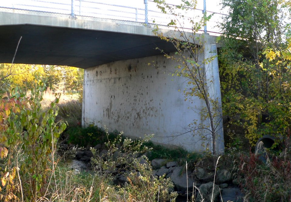 Elkhorn, Nebraska Main Street bridge from W 1