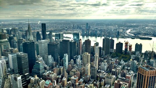 City skyline new york