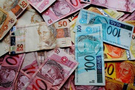 Note brazilian currency brazil