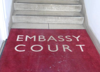 Embassy Court, King's Road, Brighton (NHLE Code 1381645) (March 2014) (Main Entrance) (1)