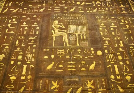 Wall gold painting