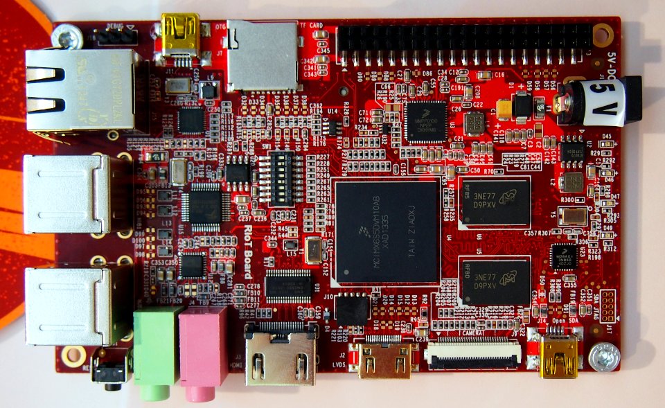 Embedded World 2014 RIoT-Board Freescale