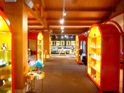 Elciego - Ciudad del Vino-Marqués de Riscal, tienda-bar 09
