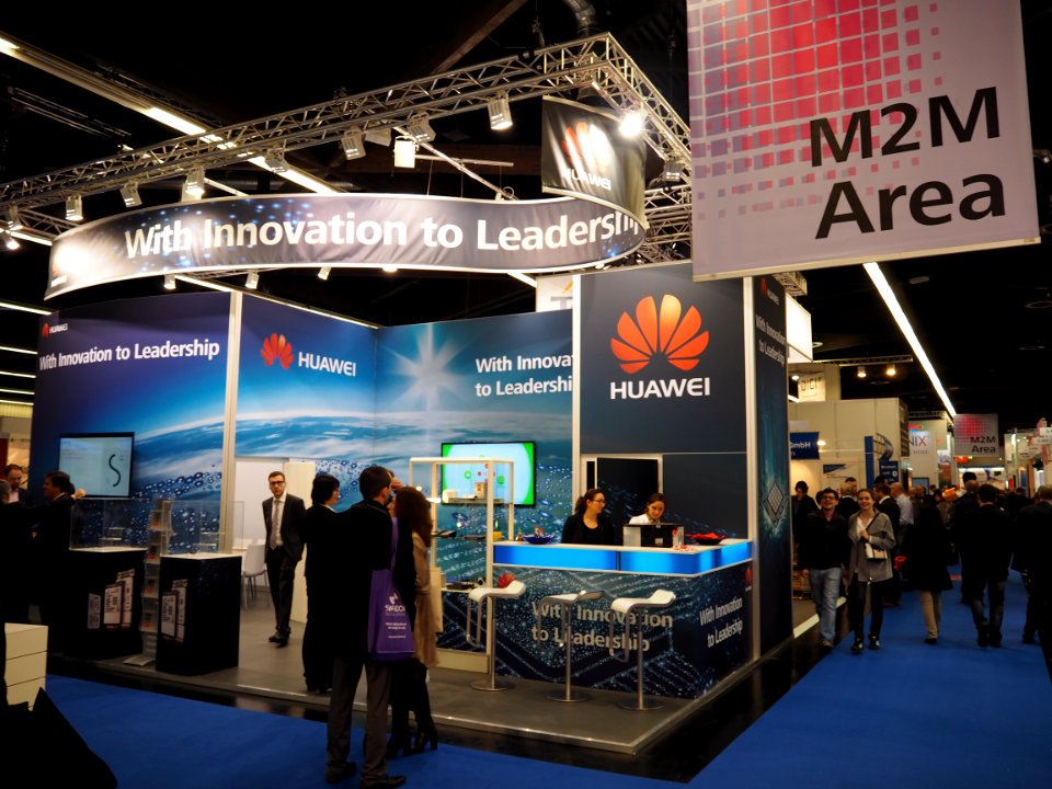 Embedded World 2016, Huawei Booth in M2M-Area