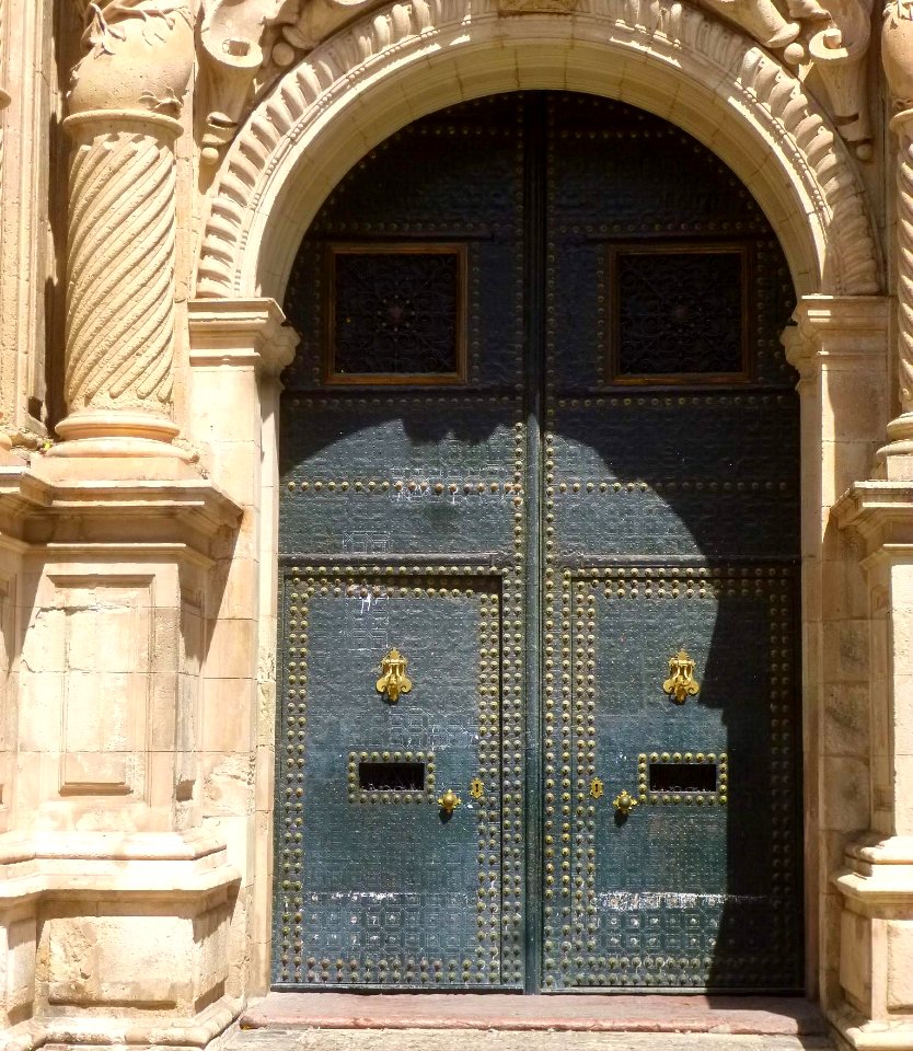 Elche - Basílica de Santa María, portada principal 01