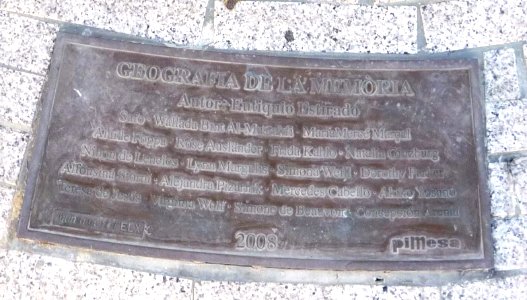 Elche - Escultura 'Geografía de la Memoria' (Eutiquio Estirado, 2008) 2