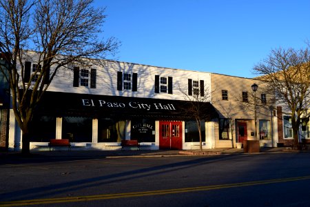 El Paso, IL, city hall