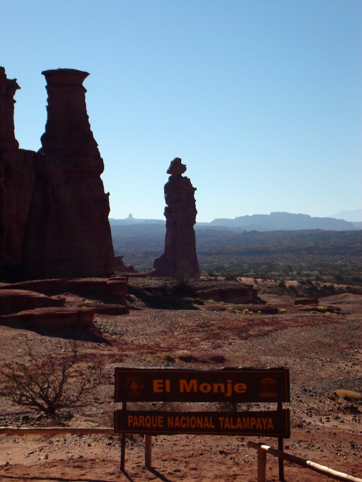 El monje de Talampaya