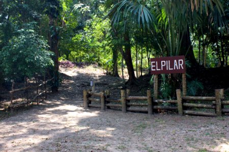 El Pilar entrance