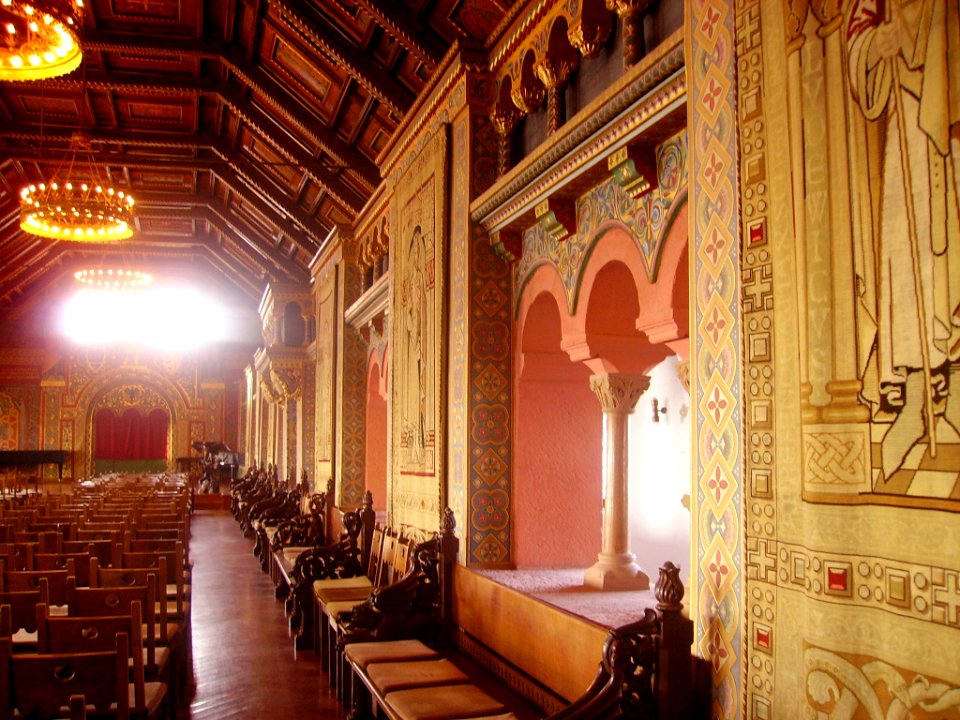 Eisenach Wartburg Innen Festsaal 6