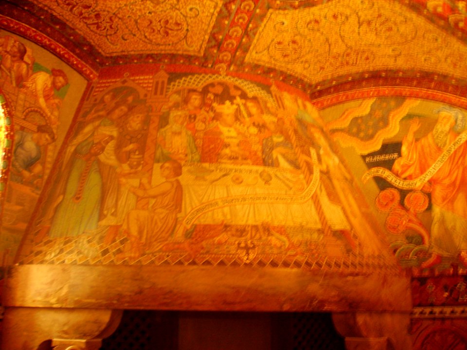 Eisenach Wartburg Innen Elisabethkemenate Kamin