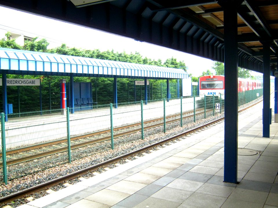 Eisenbahnstation Friedrichsgabe