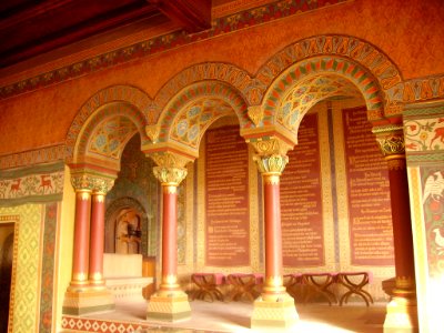 Eisenach Wartburg Innen Sängersaal 02