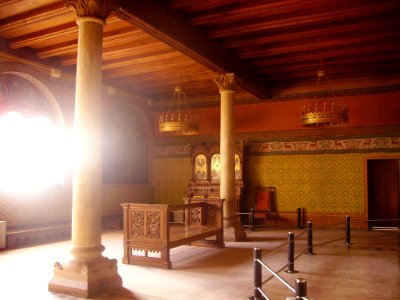 Eisenach Wartburg Innen Sängersaal 08