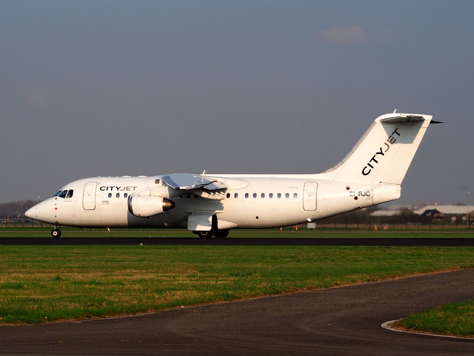 EI-RJC Cityjet British Aerospace Avro RJ85, cn E2333 at Schiphol (AMS - EHAM), Netherlands, pic4