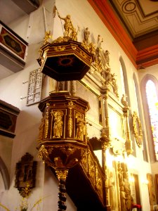 Eisenach St. Georgen Innen Kanzel 3