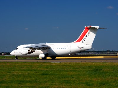 EI-RJG Cityjet British Aerospace Avro RJ85 - cn E2344 taxiing 18july2013 pic-005