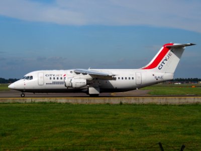 EI-RJC Avro Regional Jet RJ85 CityJet taxiing at Schiphol (AMS - EHAM), The Netherlands, 18may2014, pic-3