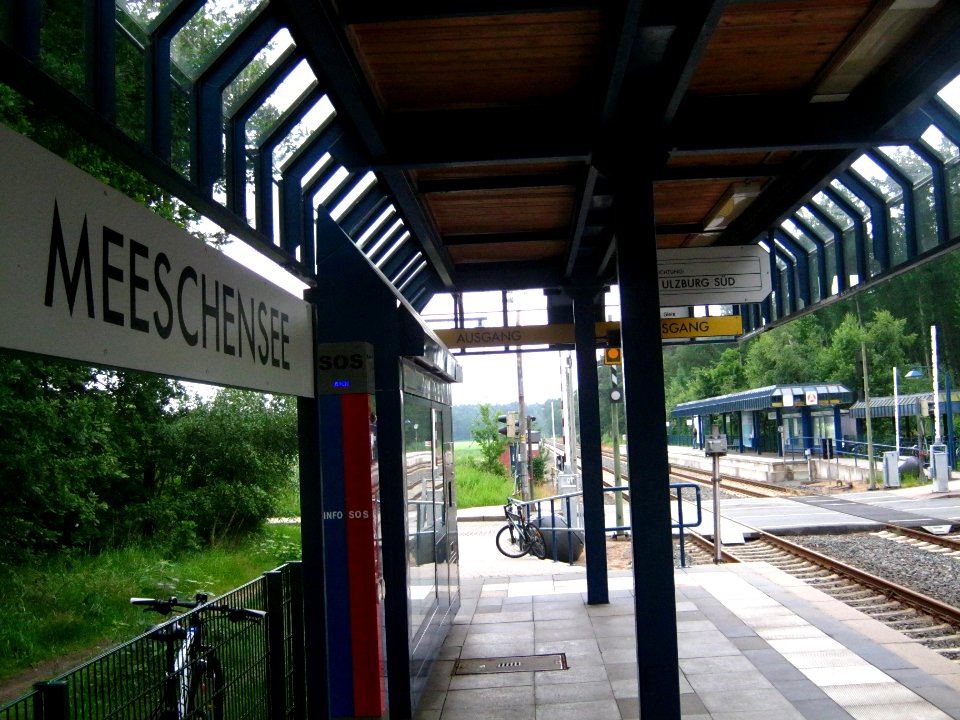 Eisenbahn-Station Meeschensee