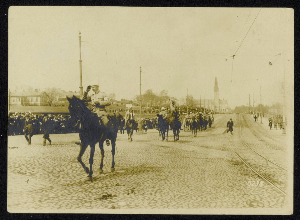 Einzug des Generals Mannerheim in Helsingfors, Bestanddeelnr 158-0618