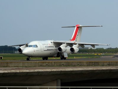 EI-RJU Cityjet British Aerospace Avro RJ85 · Cityjet pic1