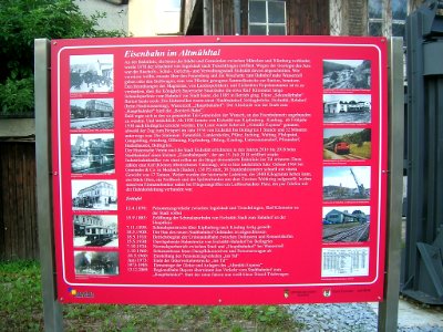 Eisenbahnpark Eichstätt -Infotafel 2018-07