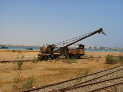 Eisenbahnkran Massawa