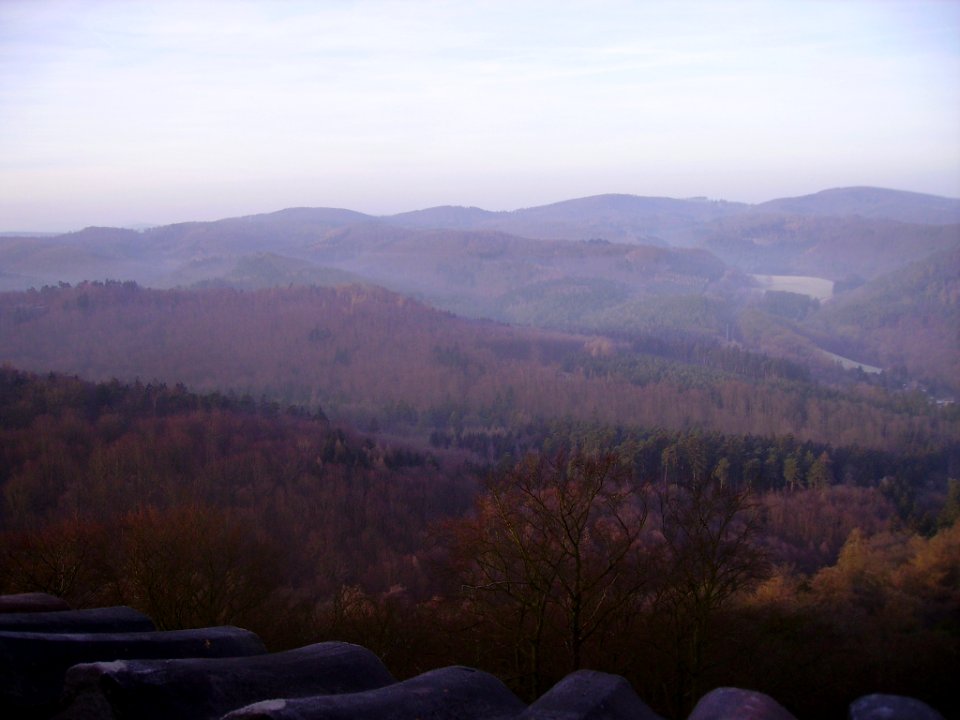 Eisenach Blick von der Wartburg 2