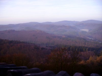 Eisenach Blick von der Wartburg 2