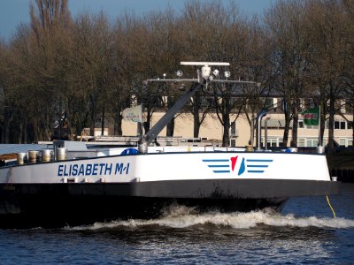 Elisabeth M I, ENI 02327155 op het Amsterdam-Rijn kanaal, foto 2